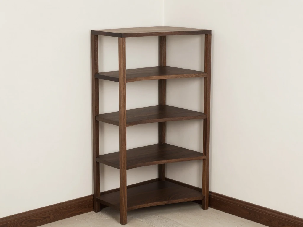 Five-tier corner shelf by Vorlumennlox