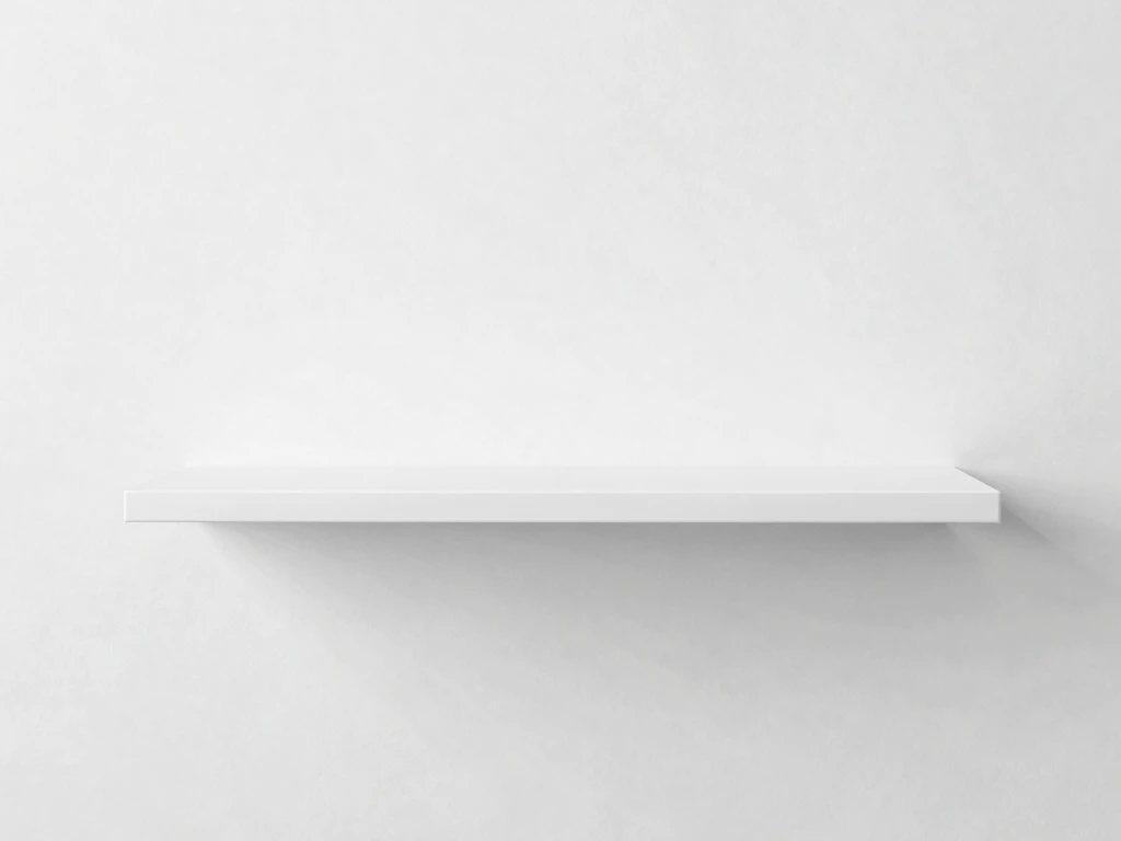 Minimalist floating shelf by Vorlumennlox