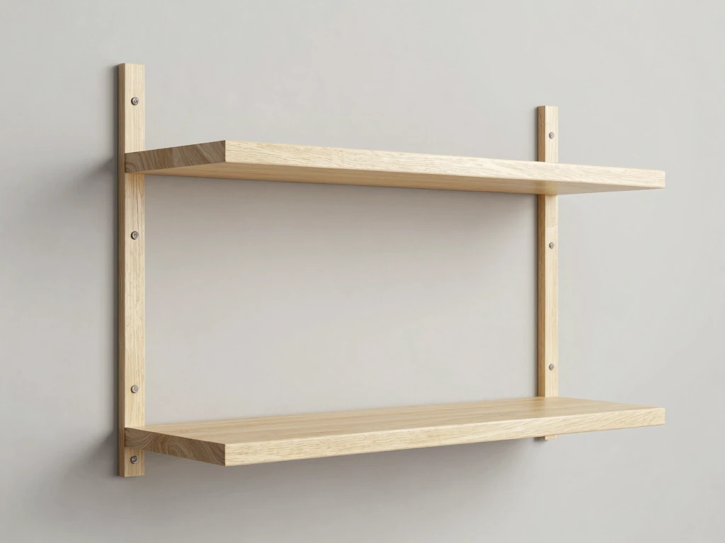 Wall-mounted shelf system by Vorlumennlox
