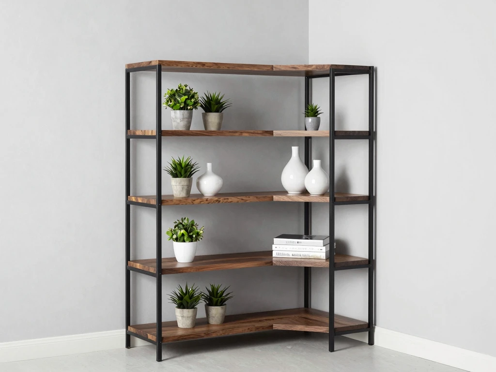 Corner shelving solutions by Vorlumennlox