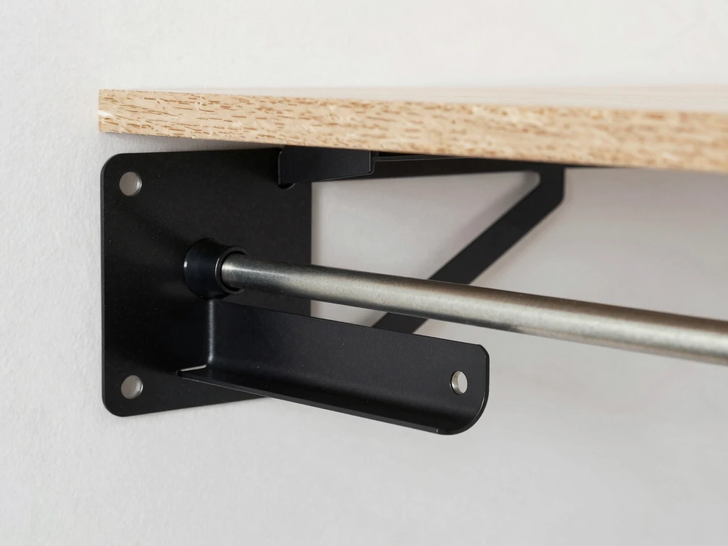 Floating shelf mounting system by Vorlumennlox